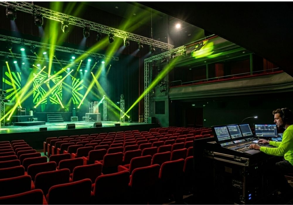 Light design per eventi: come le luci trasformano un palco nel Sud Milano